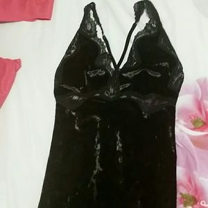 Velvet and Lace slip